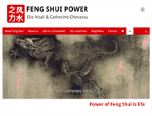 Tablet Screenshot of fengshui-power.com